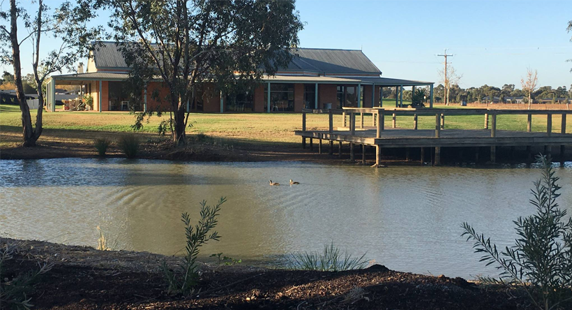 St Anne's Vineyard Lake